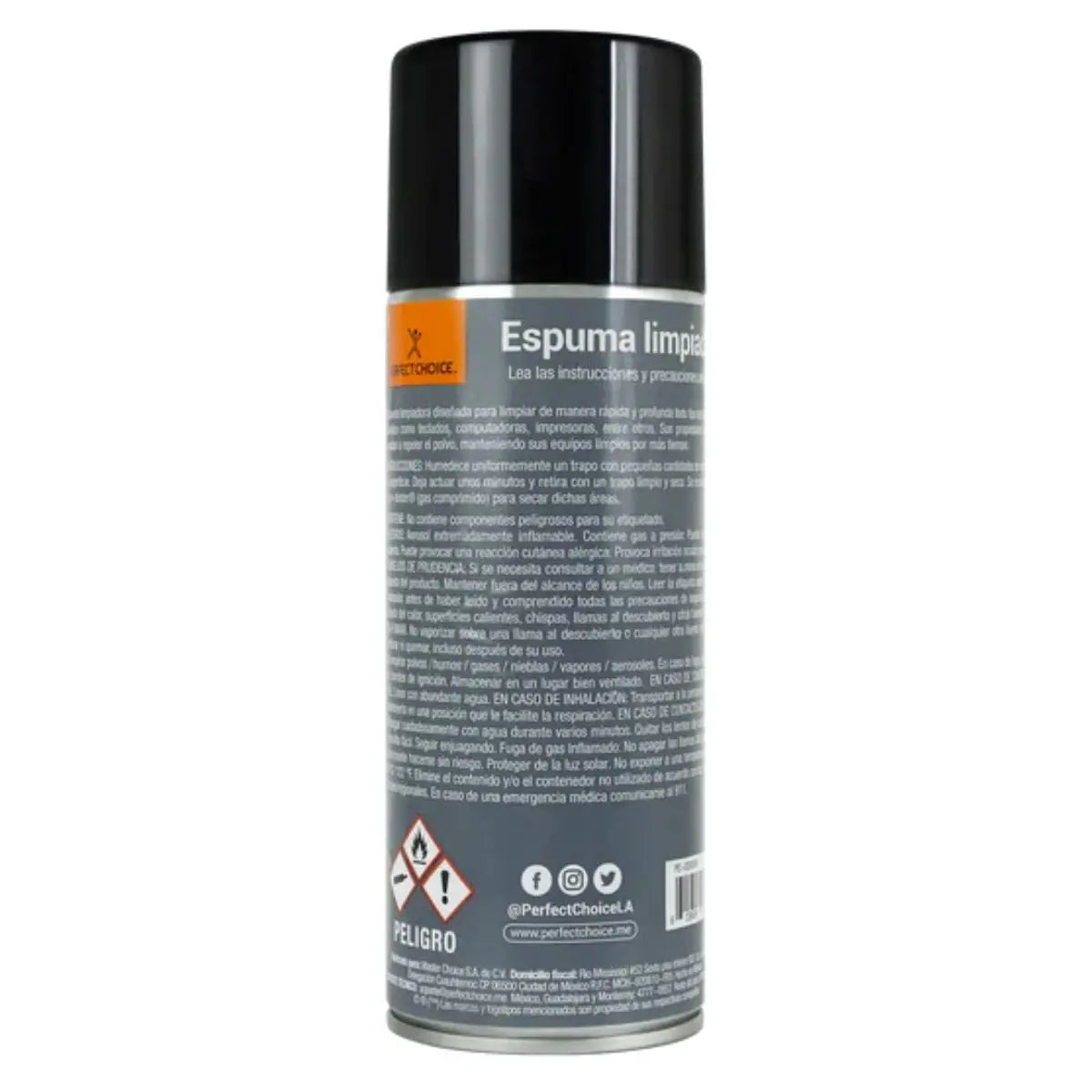 2 Pz Espuma Limpiadora E-foam Perfect Choice 400g C/u - Perfect Choice - vista lateral