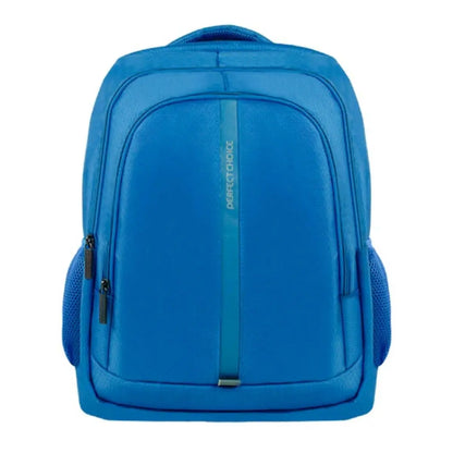 Mochila Laptop 17 Plgs Perfect Choice Essentials Pro Azul - Perfect Choice - vista trasera