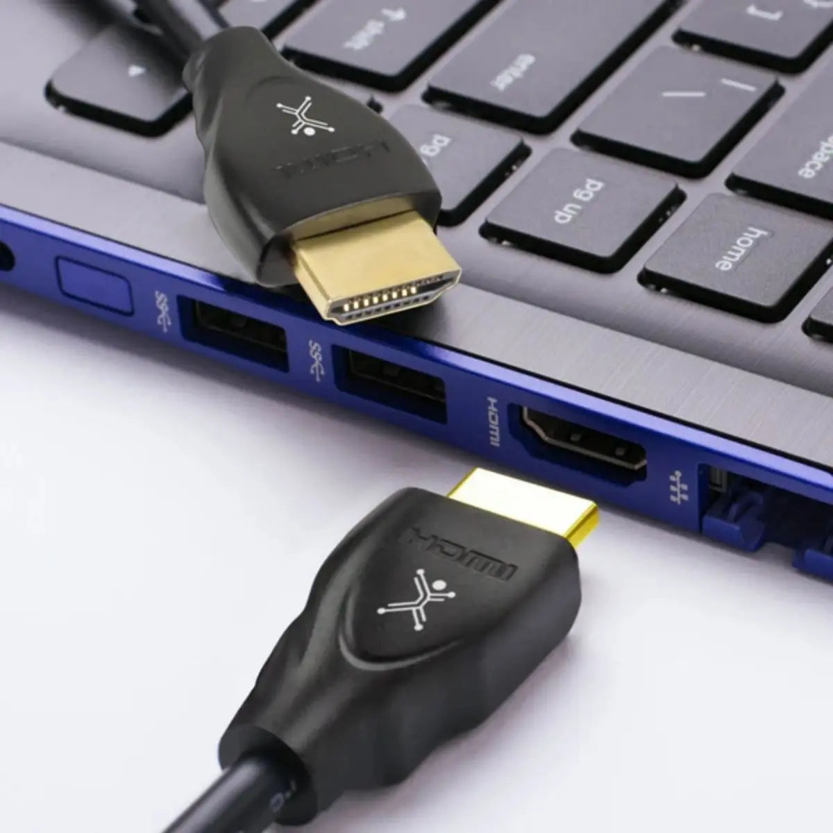 Cable Hdmi Ultra Hd 8k 60hz Perfect Choice Alta Velocidad 2m - Perfect Choice - vista lateral