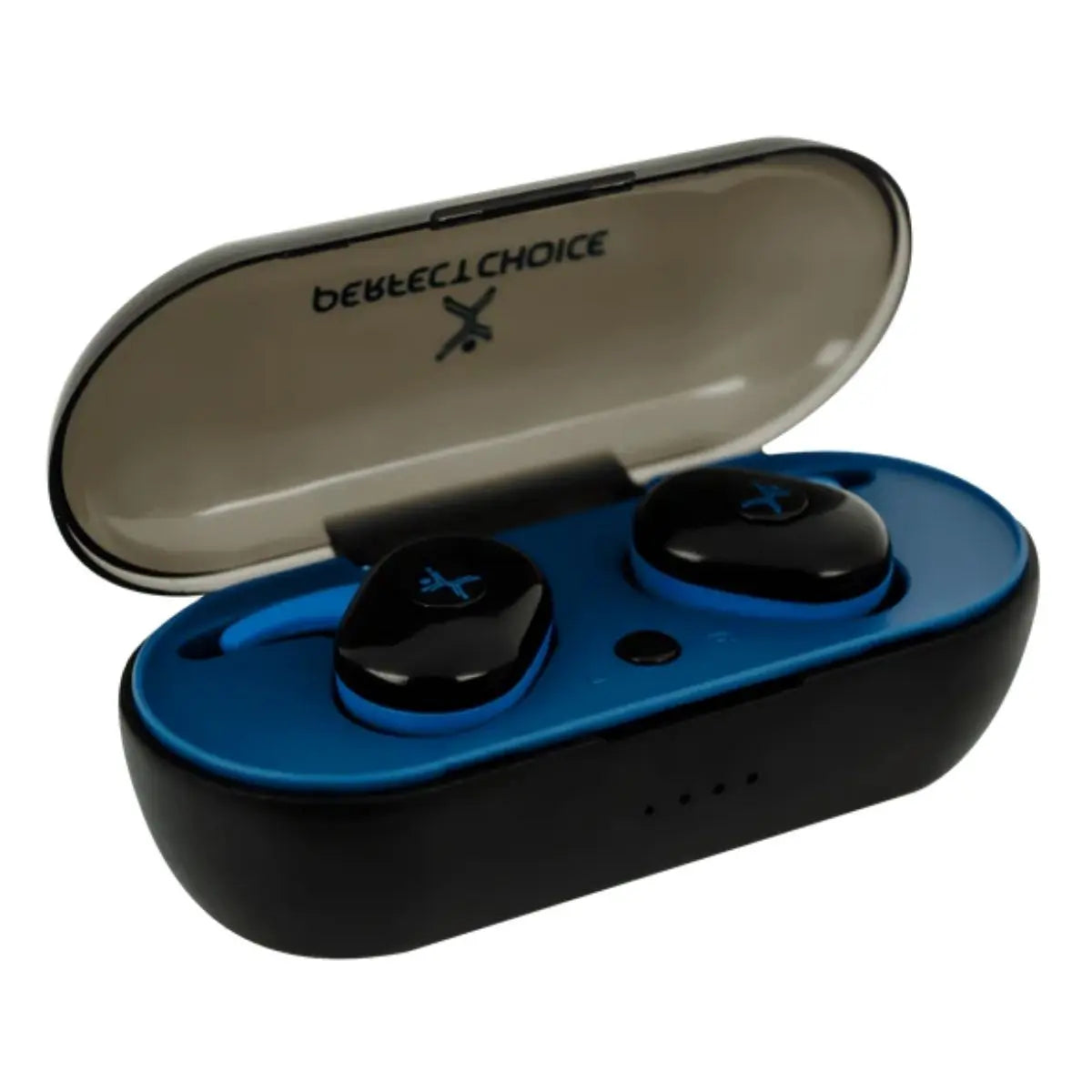 Audifonos Negro Azul Inalambricos Perfect Choice Bluetooth - Perfect Choice - detalle