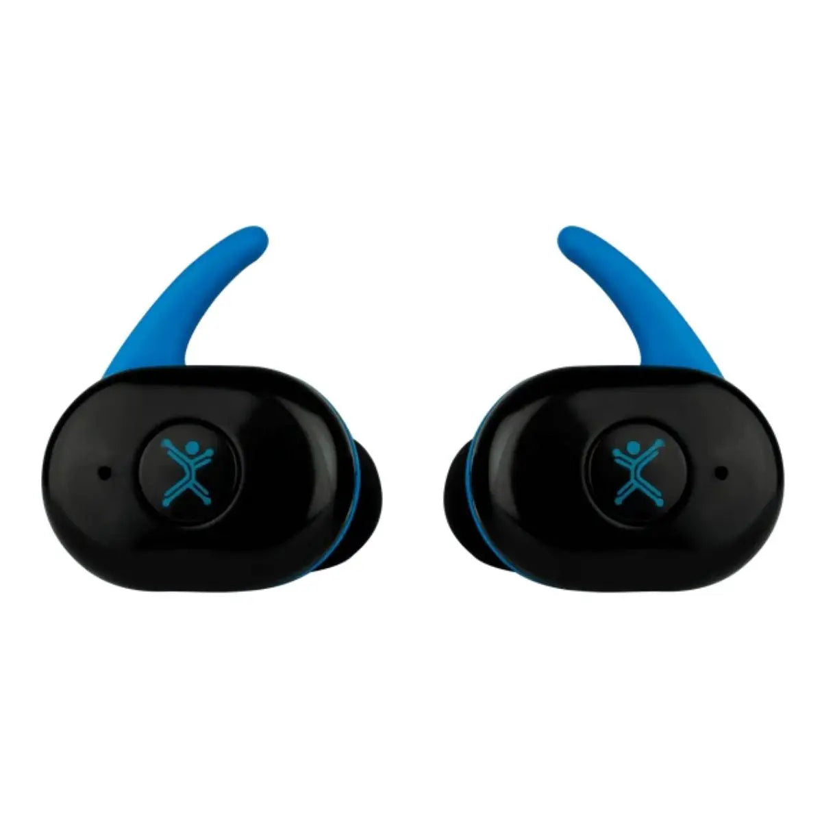 Audifonos Negro Azul Inalambricos Perfect Choice Bluetooth - Perfect Choice - vista trasera