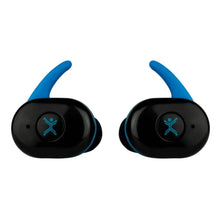 Audifonos Negro Azul Inalambricos Perfect Choice Bluetooth - Perfect Choice - vista trasera
