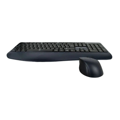 Kit Teclado Mouse Ergonomico Inalambrico Perfect Choice - Perfect Choice - vista lateral
