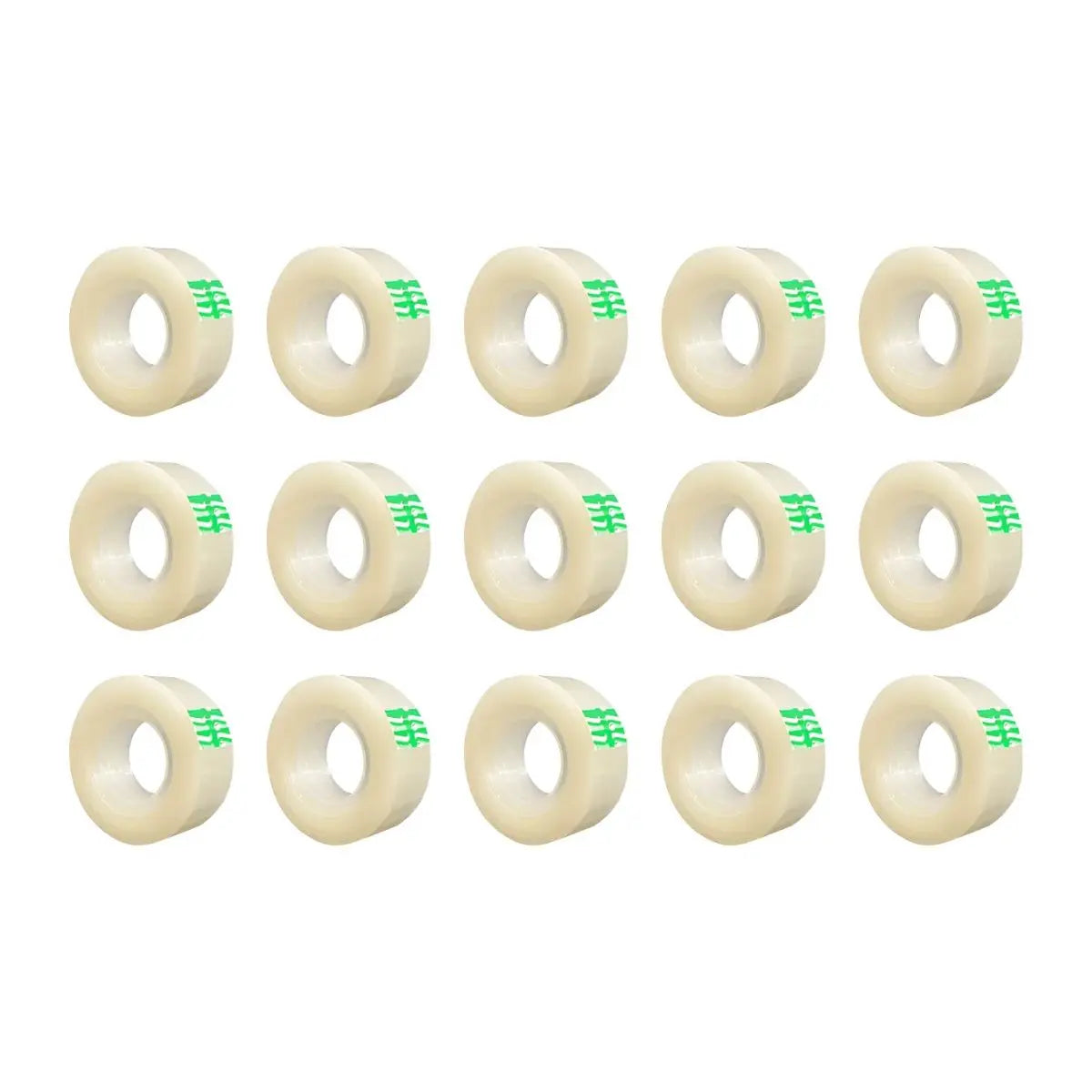 Pack 15 Cinta Adhesiva Corte Fácil Transparente de 24x65 Devek - Devek