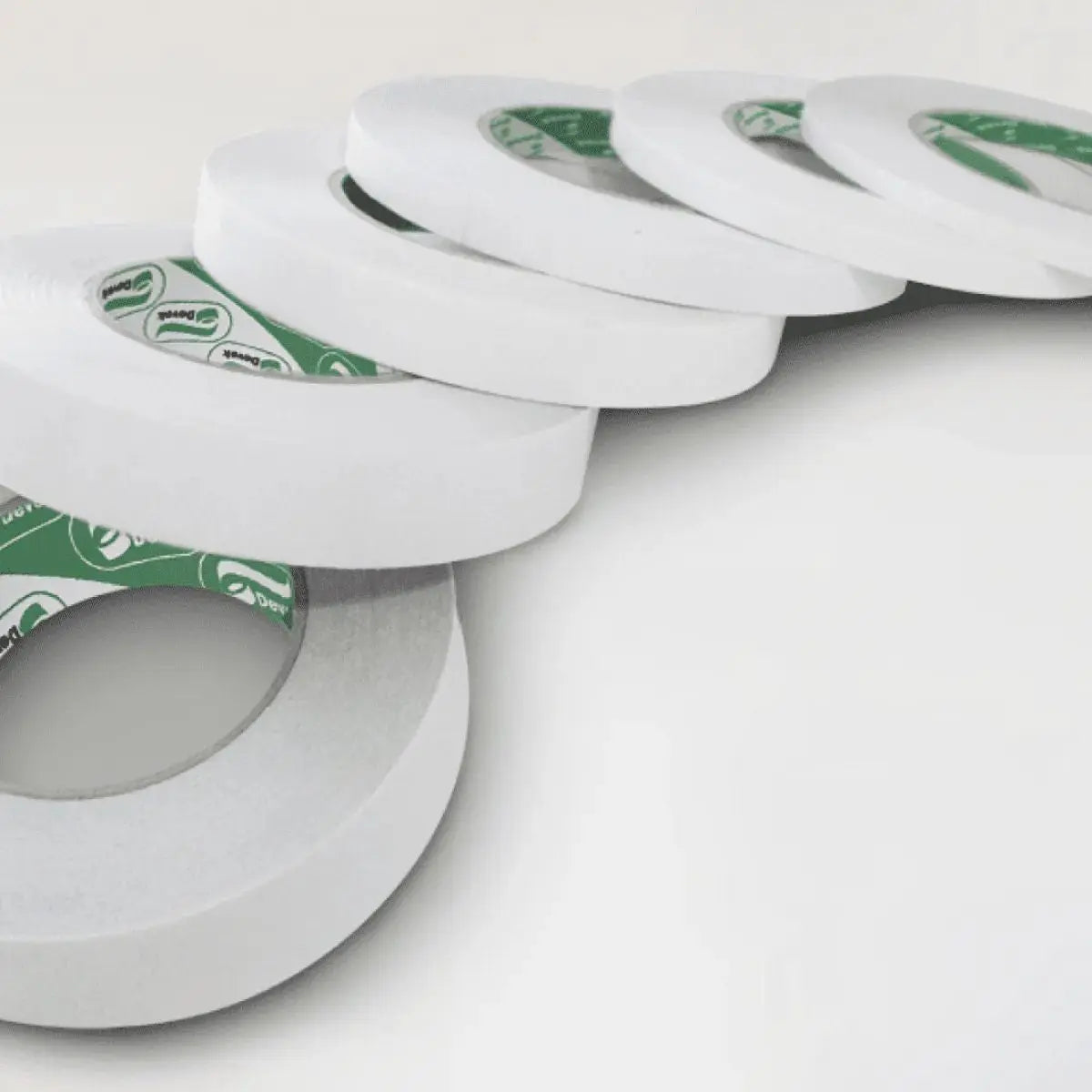 Pack 6 Cinta Adhesiva Doble Capa Papel de 24x33 Devek - Devek - empaque