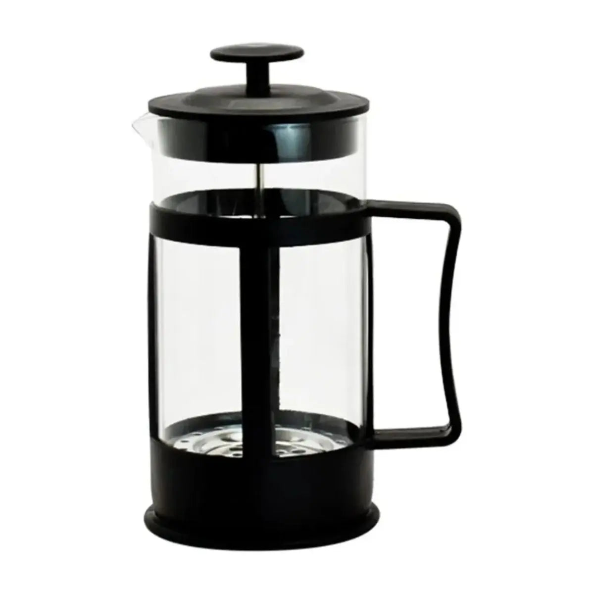 5 Piezas Cafetera Individial Prensa Francesa 350ml De Vidrio - Drink Lab - vista lateral