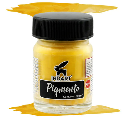 Pigmento Indart Serie 1 Varios Colores a Elegir 30cm Amarillo de Cromo - Roel