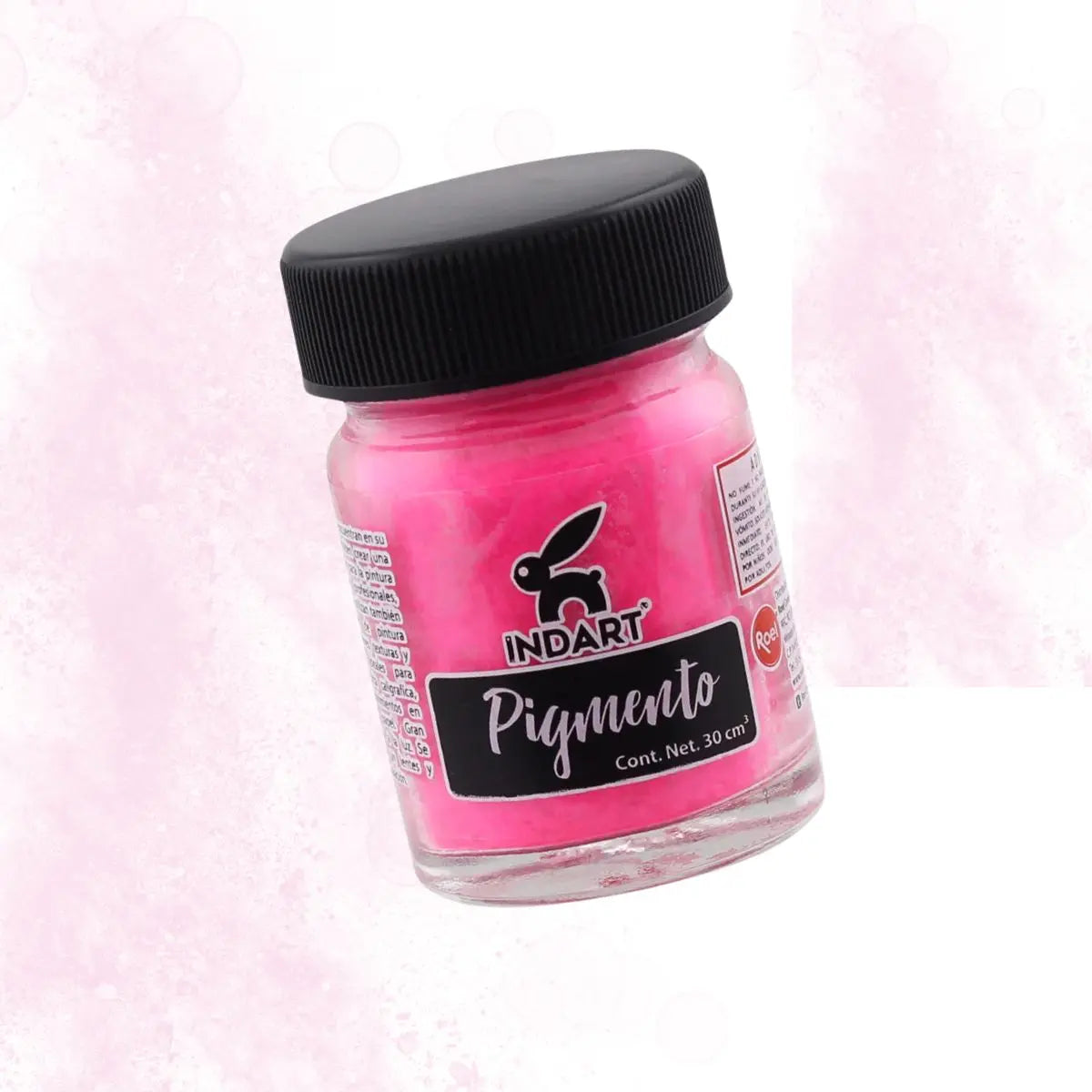Pigmento Indart Serie 1 Varios Colores a Elegir 30cm Rosa Fluorescente - Roel
