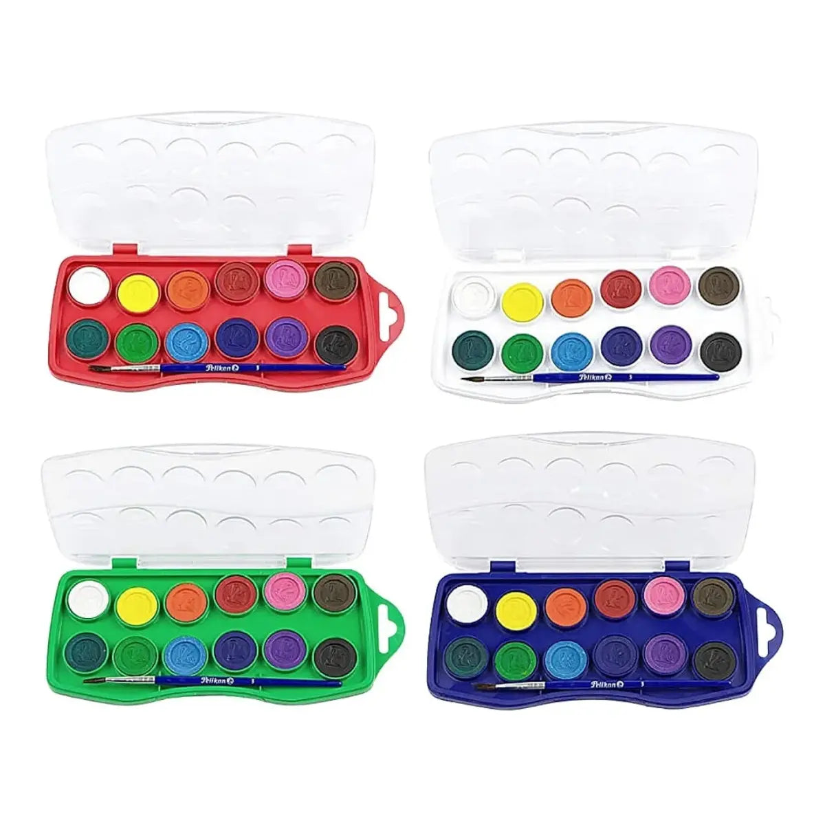 ESTUCHE ACUARELA MASTER COLORES SURTIDOS CON 12 PASTILLAS PELIKAN - Parker