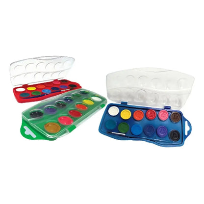 ESTUCHE ACUARELA MASTER COLORES SURTIDOS CON 12 PASTILLAS PELIKAN - Parker - detalle