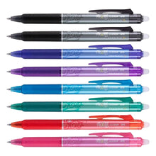 8 Plumas Borrables Pilot Frixion Ball Clicker Colores Surtidos - Pilot - vista lateral