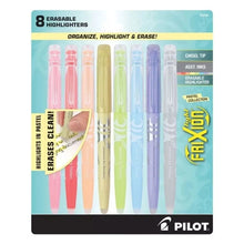 8 Marcatextos Frixion Light Pilot Colores Pastel - Pilot