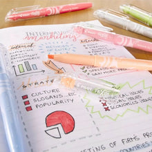8 Marcatextos Frixion Light Pilot Colores Pastel - Pilot - vista lateral