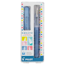 Pluma Fuente Kakuno Family Pilot Punto Mediano Tinta Negra Azul - Pilot