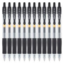 12 Plumas/boligrafo Gel G2-5 Pilot Extra Fino Color A Elegir Negro - Pilot