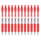 12 Plumas/boligrafo Gel G2-5 Pilot Extra Fino Color A Elegir Rojo - Pilot