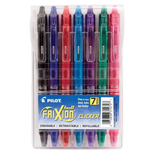 7 Plumas Borrables Frixion Ball Clicker Pilot Colores - Pilot