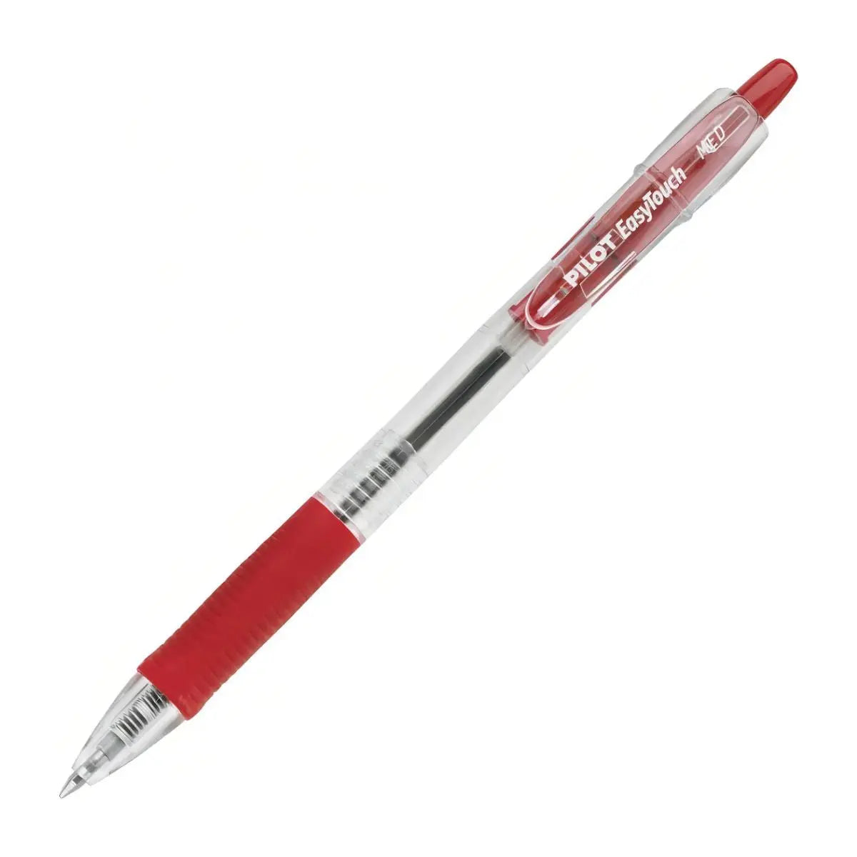 Bolígrafo EZT EASYTOUCH Punto Mediano Color Rojo Caja 12 Pzas - Pilot - vista lateral