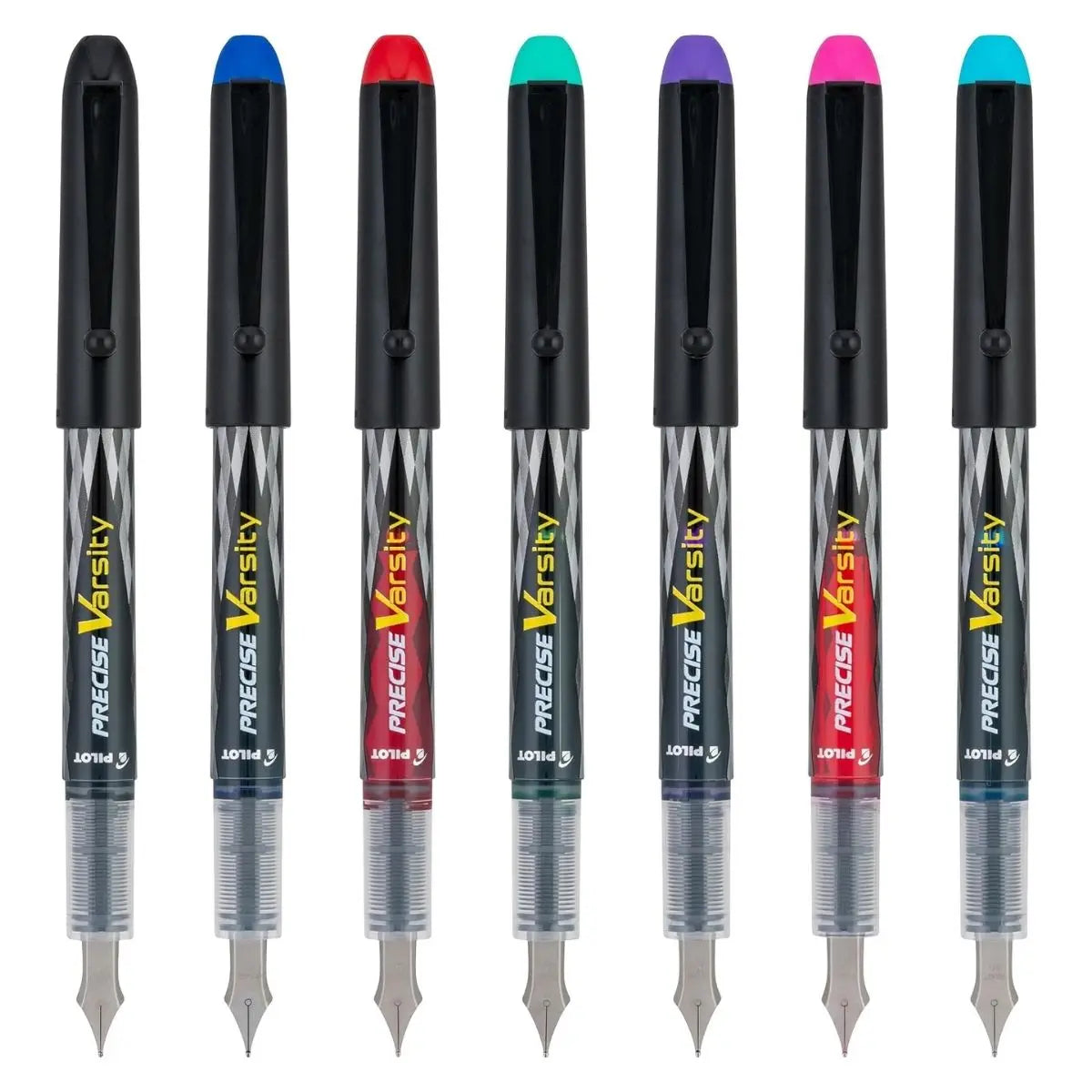 7 Plumas Fuente Varsity Pilot Punto Medio Colores Surtidos - Pilot - detalle