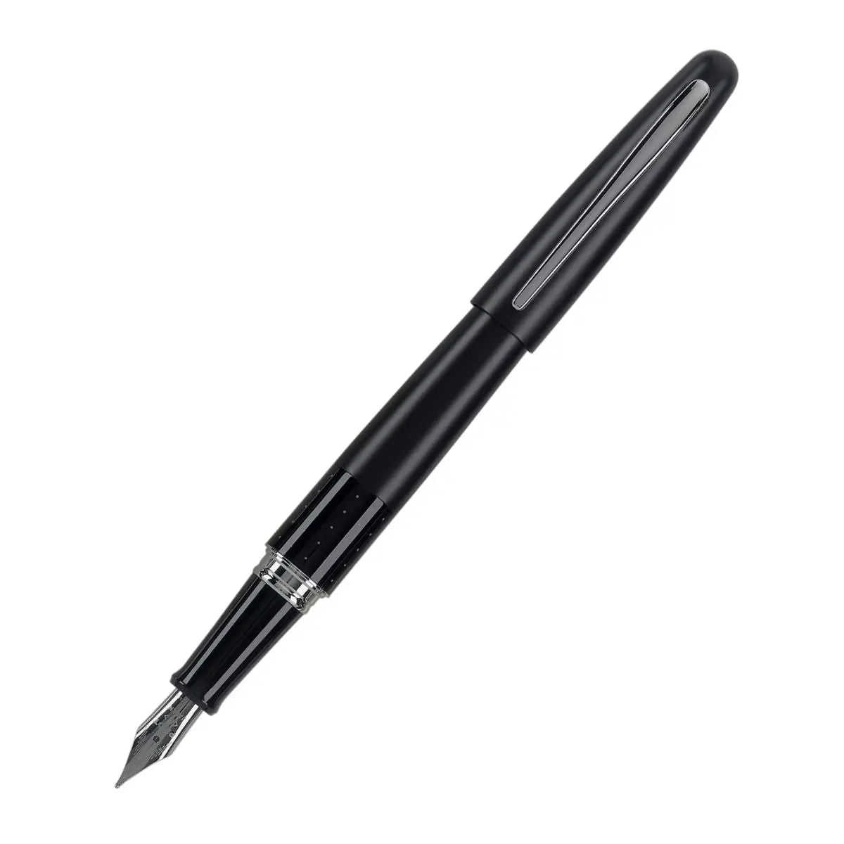 Pluma Fuente Metropolitan Mr-1 Pilot Metalico Punta Mediana Negro - Pilot - vista lateral
