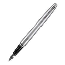 Pluma Fuente METROPOLITAN MR-1 Pilot Metalico Punta Mediana Plateado - Pilot