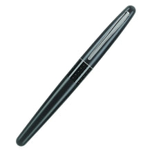 Boligrafo Metropolitan Mr1 Pilot Puntomedio Acero Negro - Pilot - vista lateral
