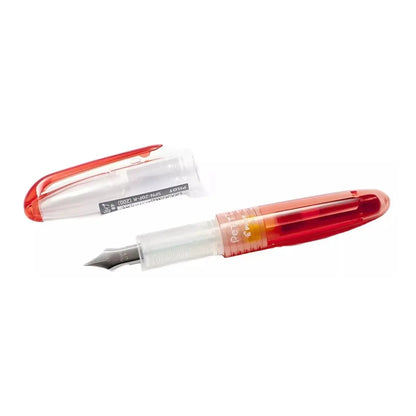 1 Pluma Fuente Pilot Petit Color Rojo Punta Fina Base Agua - Pilot