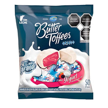 50 Caramelos Yogurt Y Frutos Rojos Butter Toffees 300gr - Pilot - vista lateral