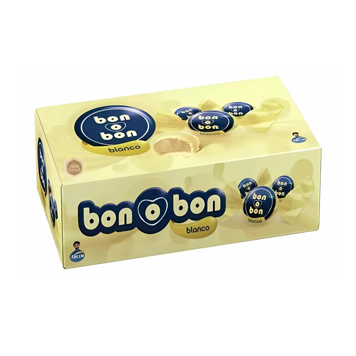 18pz Chocolate Bon O Bon Blanco Relleno Crema De Cacahuate - Pilot