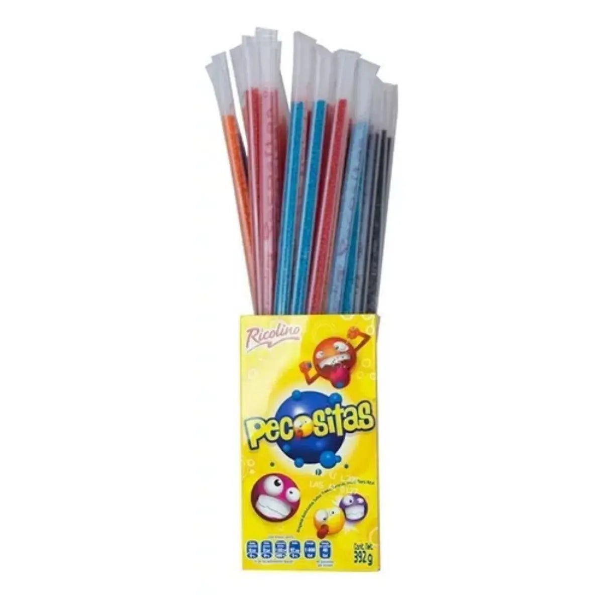 40 Tubitos Caramelo Pecositas Ricolino - Pilot