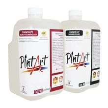 Resina Cristart Ultravioleta (a+b) Pintart 1000ml Epoxica - Roel