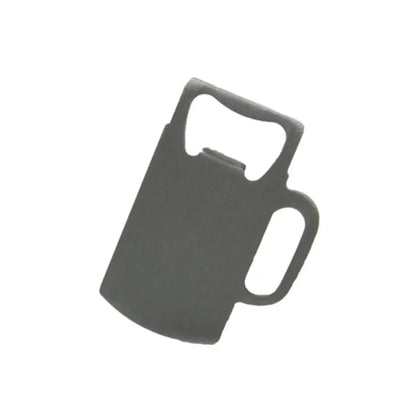 Destapador de acero modelo Tarro plata Color Make - Color Make - vista lateral