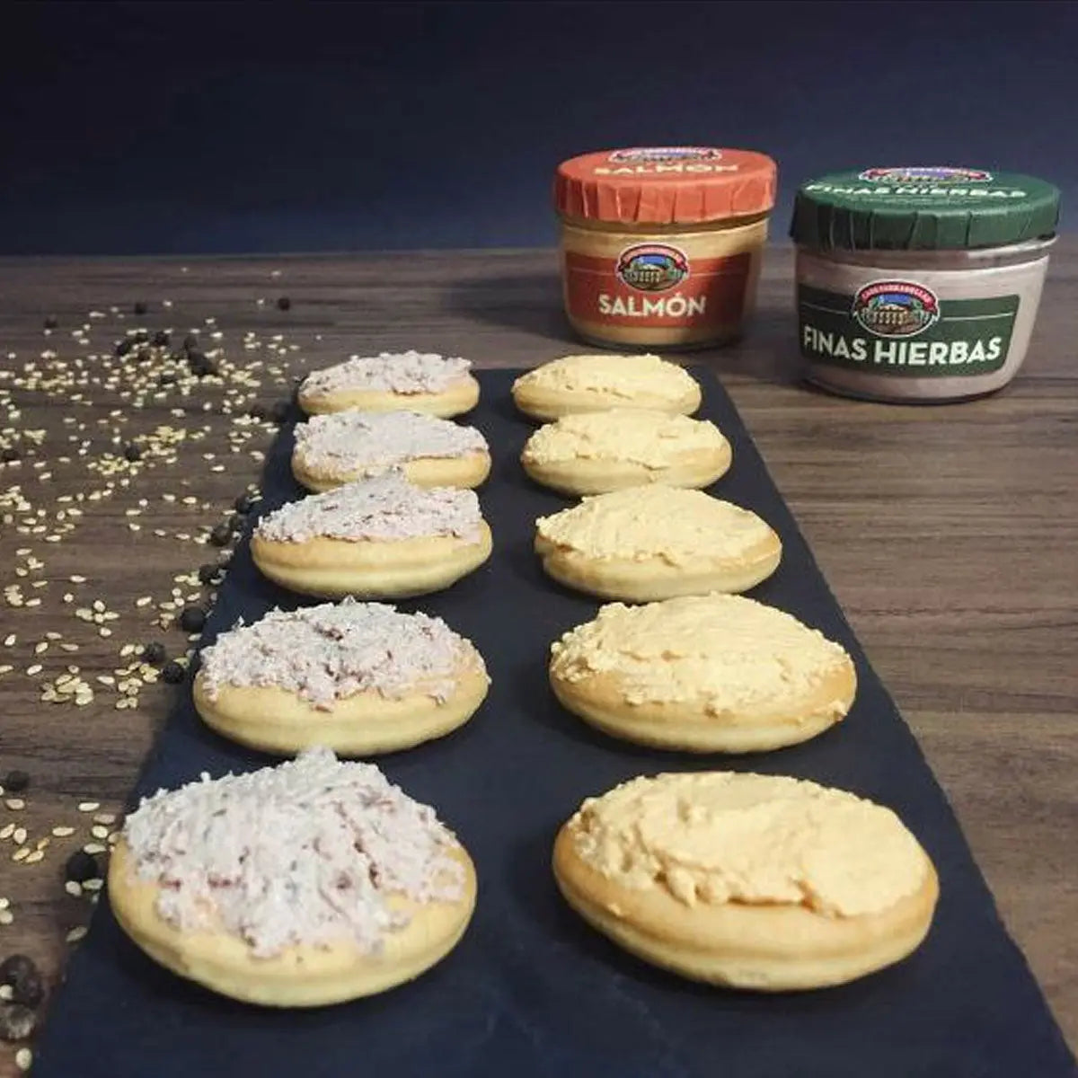 Paté de Finas Hierbas 125g - Cesarfer - vista trasera
