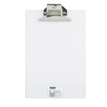TABLA PLASTICO TRANSP. CARTA - BACO