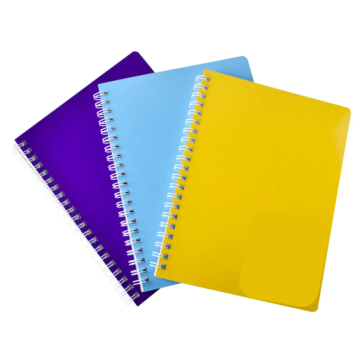Pack 3 Cuadernos Profesional Office Lab Raya Colores - Office Lab - vista lateral