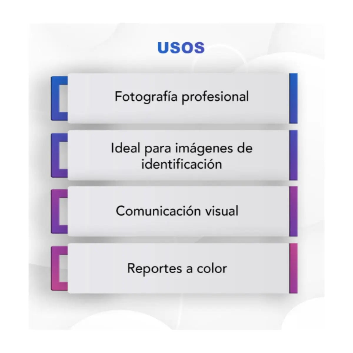 Papel Fotográfico Barita Mate Carta 100h Kronaline Pb100 - Kronaline - vista lateral