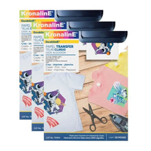 Papel Transfer Kronaline Tr300 Tela Clara Diseño Arte 10 Hojas c/u 3 PIEZA - Kronaline - vista lateral