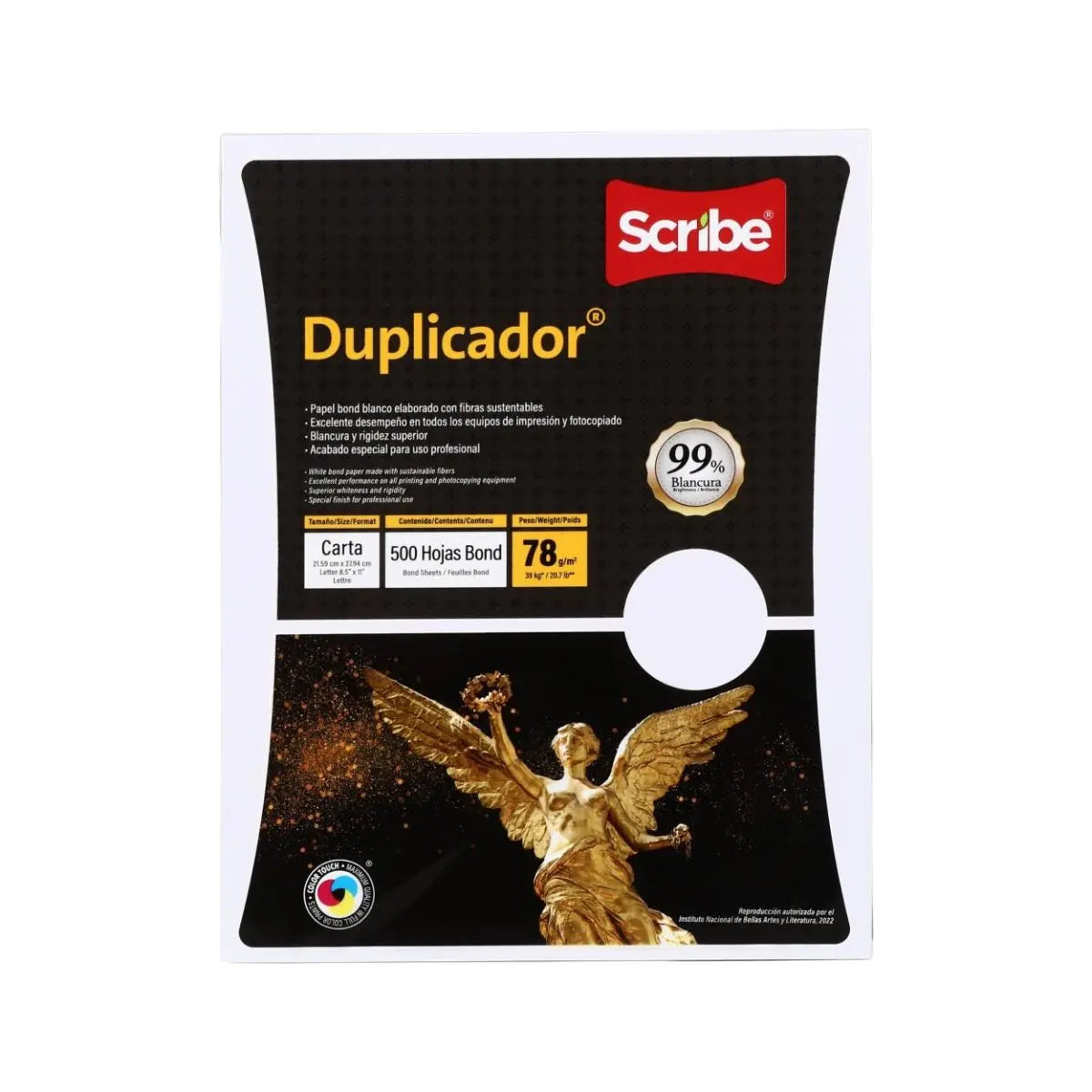 Papel Duplicador 500 Hojas Scribe Blanco Carta - Scribe