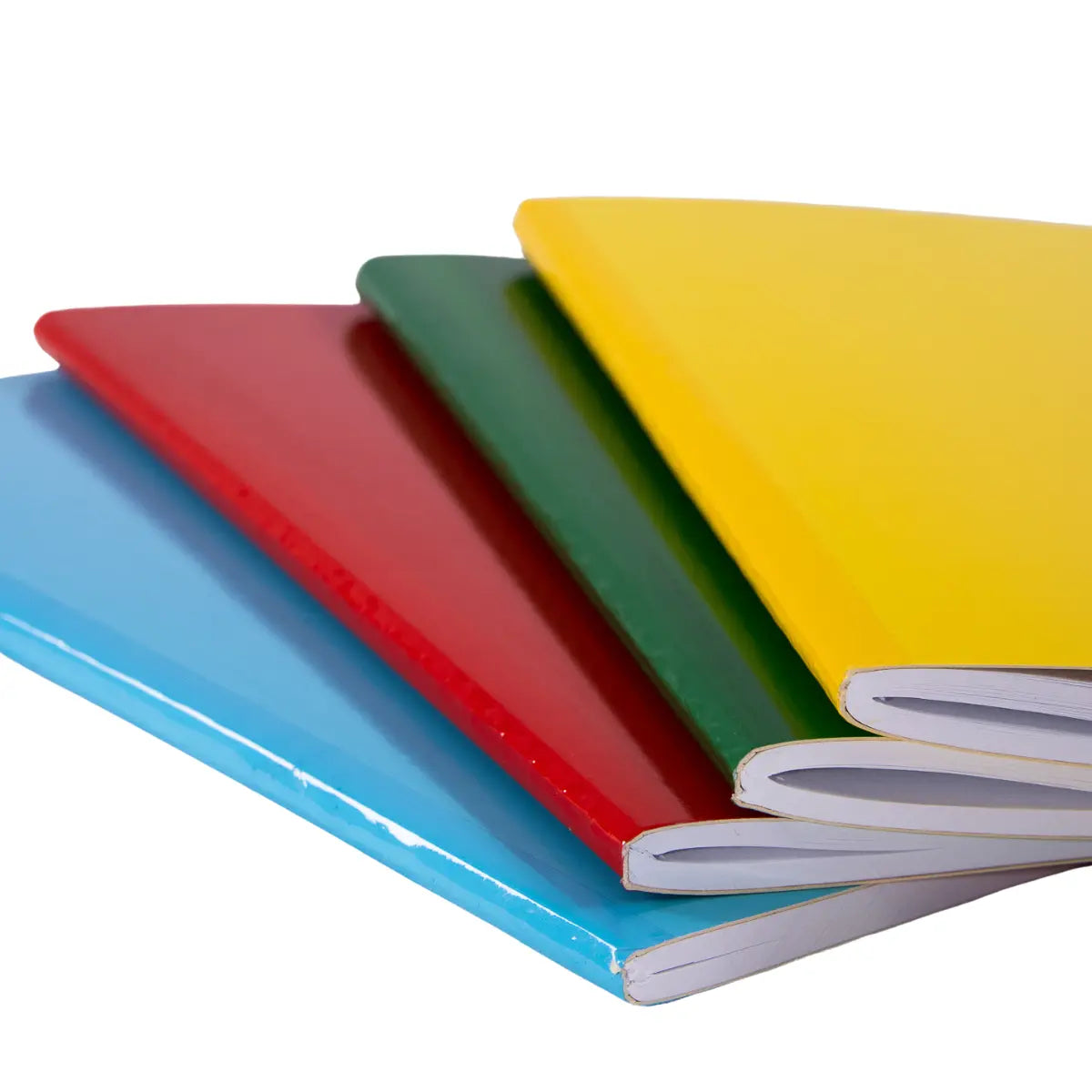 Pack 4 Cuadernos Profesional Office Lab Cosido Raya Colores - Office Lab - vista lateral