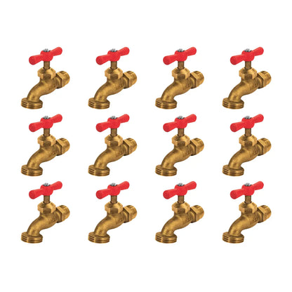 Paquete de 12 Llaves Fundidas en Laton 1/2" AKSI - Aksi