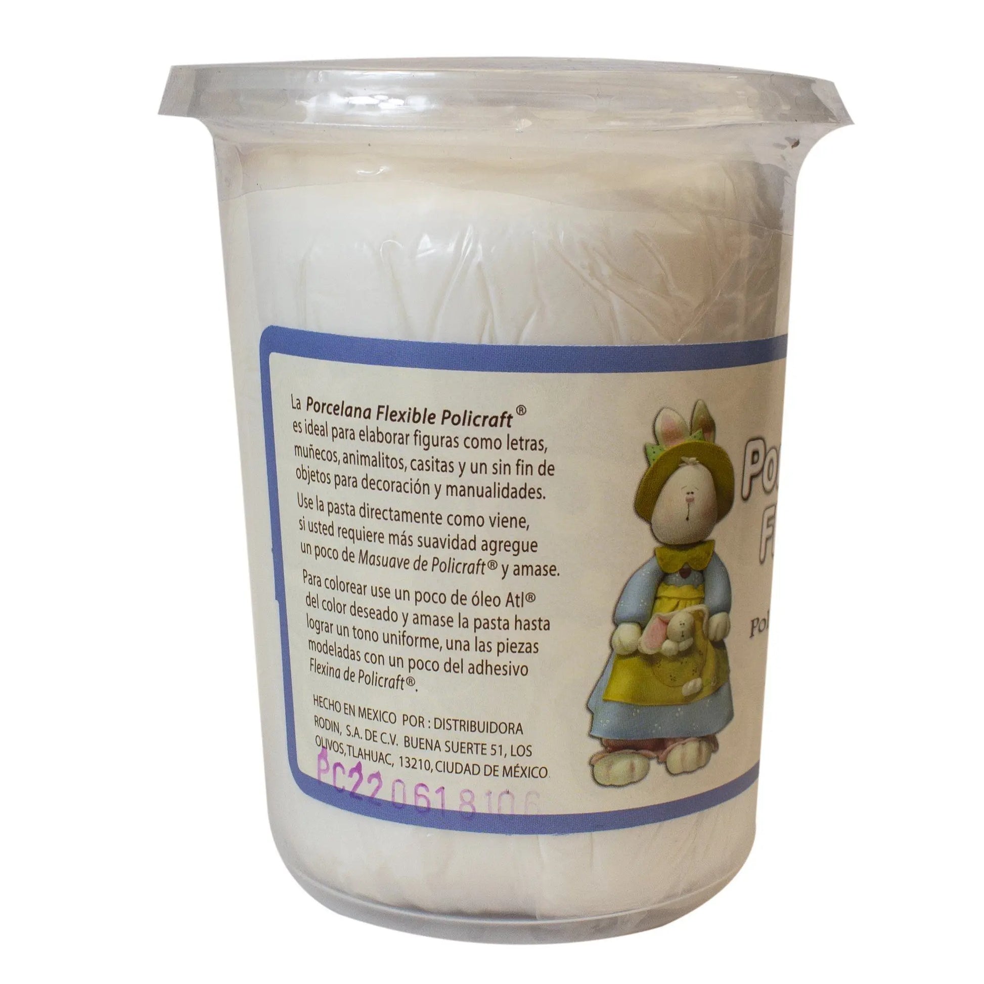 2Kg De Pasta Francesa Porcelana Flexible Policraft - Policraft - accesorios