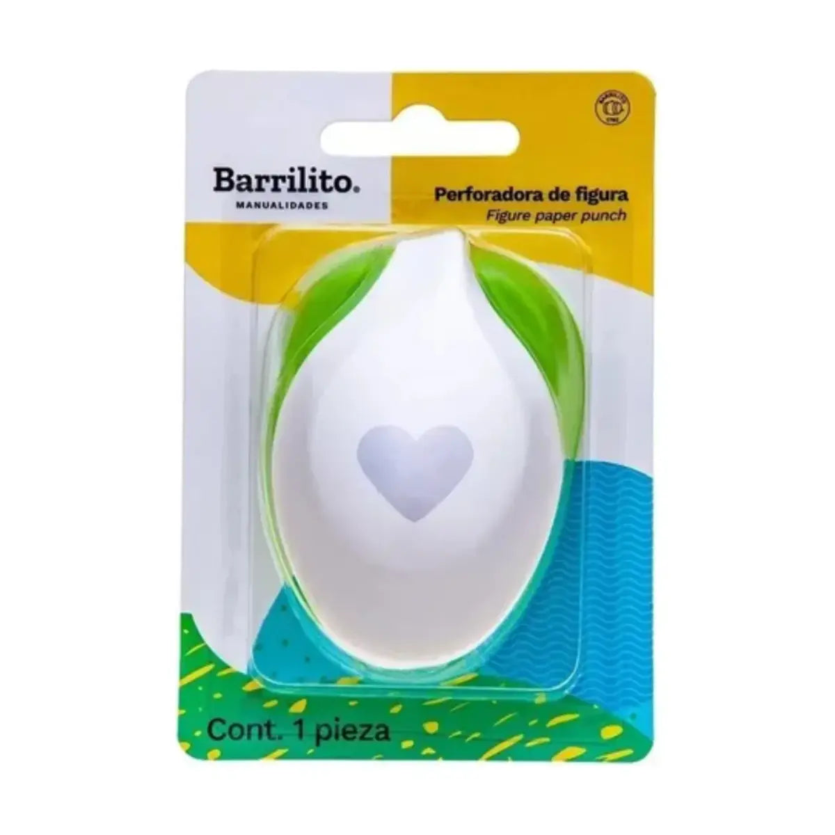 Perforadora de figura grande Corazon Barrilito - Barrilito