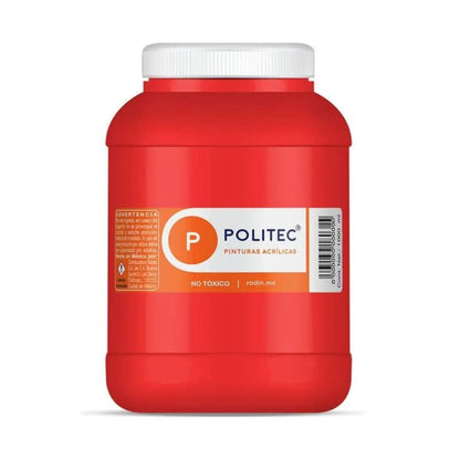 Pintura Acrílica De 1000 ml Elegir Color ROJO 314 - Rodin