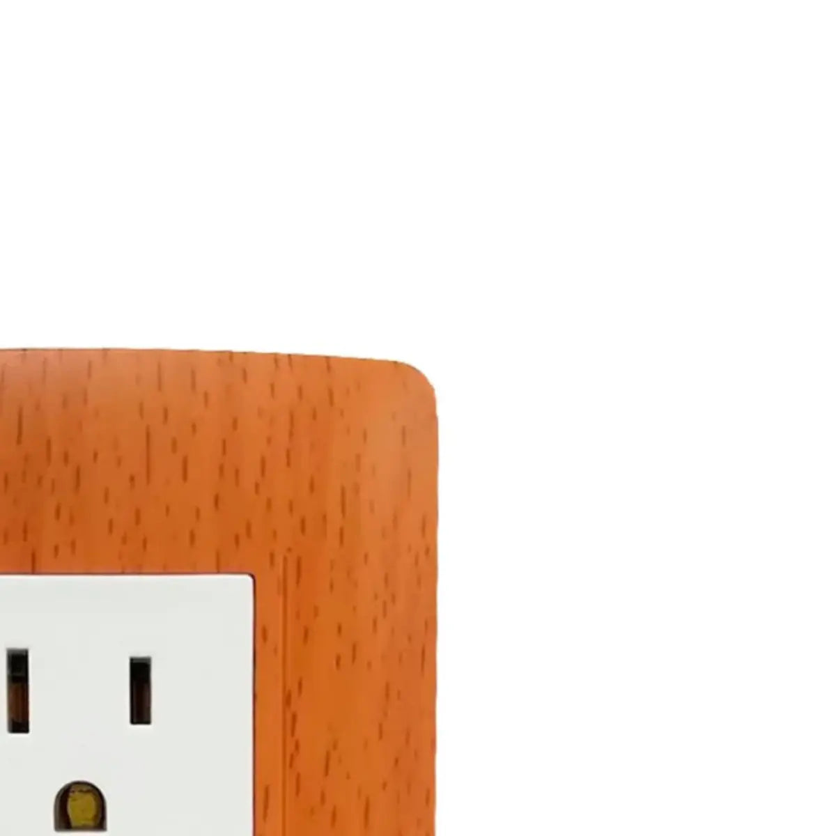 Placa Wooden contacto doble, minimo a surtir 12 pzas Caja con 12 pz - Sanelec - detalle