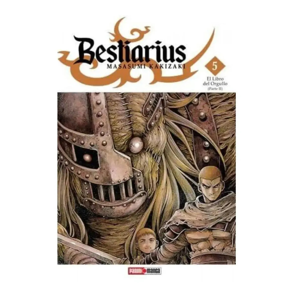 Bestiarius Panini Manga Español Tomo A Elegir N°5 - Panini - vista lateral