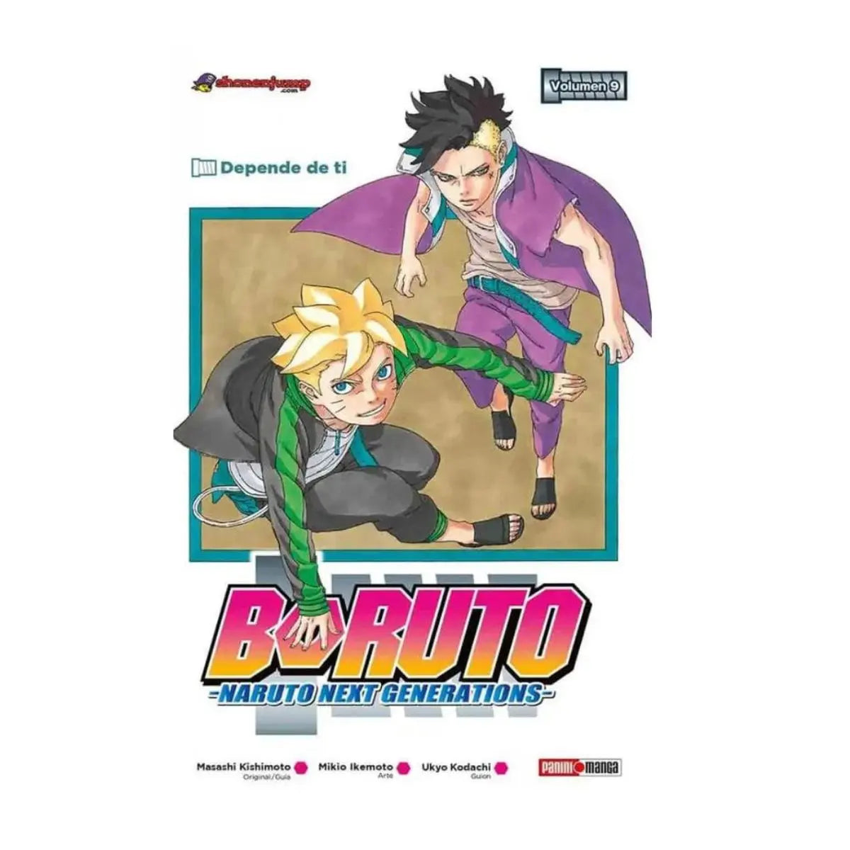 Boruto Manga Panini Tomo A Elegir N°9 - Panini