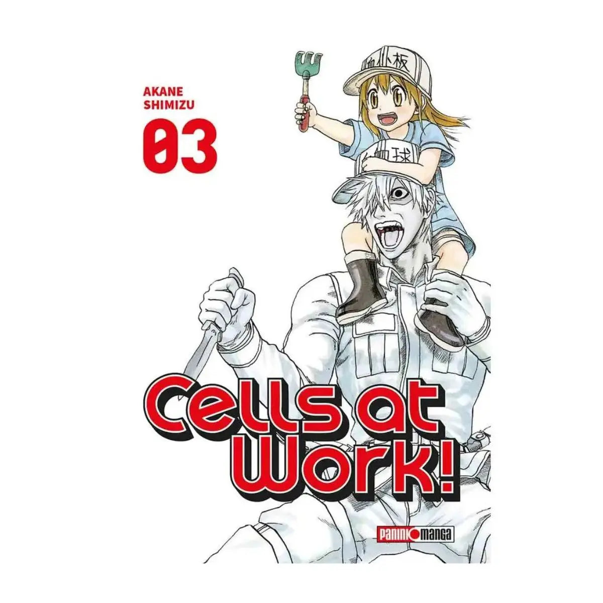 Cells At Work Panini Manga Tomo A Elegir Español N°3 - Panini