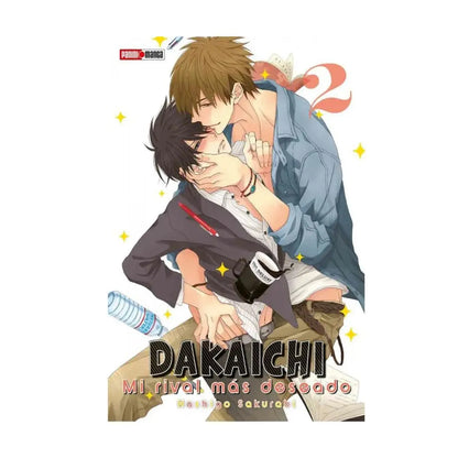 Dakaichi Manga Panini Dakaretai Otoko Tomo A Elegir Español N°2 - Panini