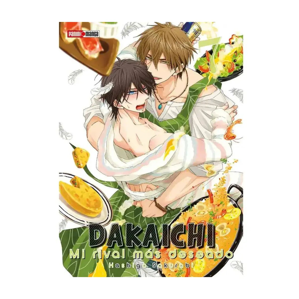 Dakaichi Manga Panini Dakaretai Otoko Tomo A Elegir Español N°7 - Panini