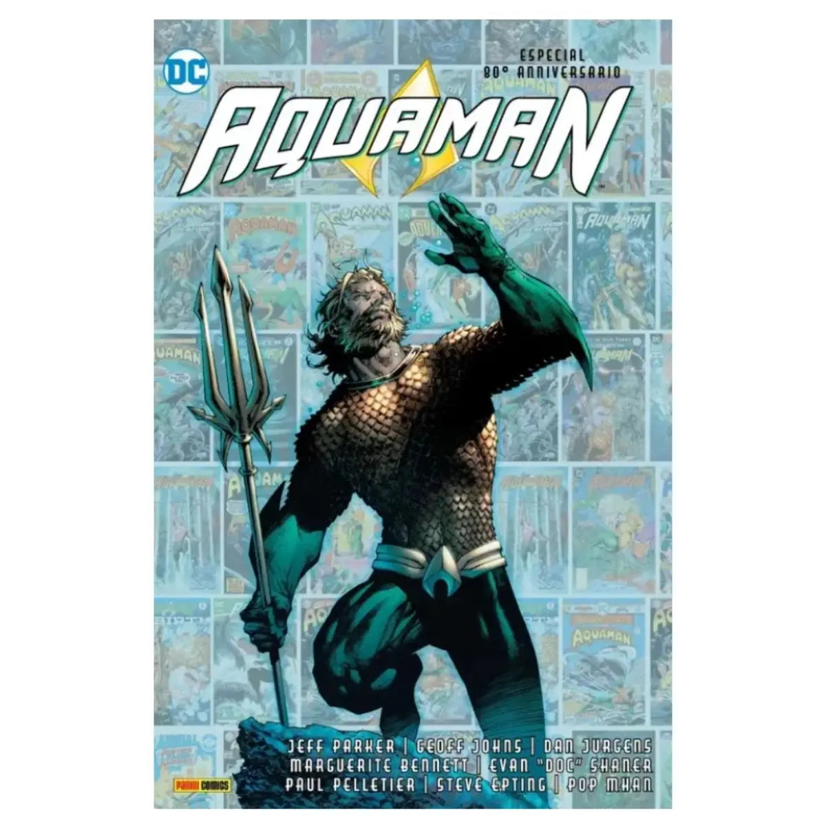 AQUAMAN ANNIVERSARY - Panini - detalle